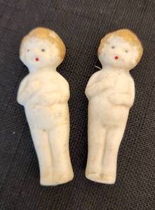 lot 235 image: Frozen Charlotte Dolls Including Newsboy