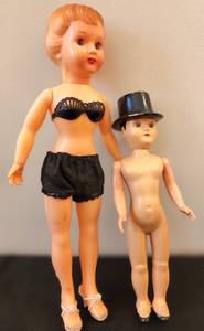 lot 243 image: Eclectic Doll Collection