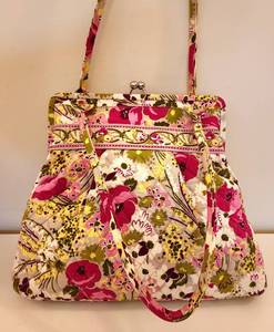 lot 245 image: Pair of Summery Handbags by Vera Bradley and Mercer & Madison