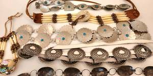 lot 288 image: Ethnic Inspired Belt Options