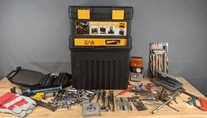 lot 109 image: Zag Mobile Work Center and Large Assortment of Tools R
