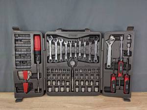 lot 32 image: Allied Tools Tool Box Set, Over 120 Pieces R