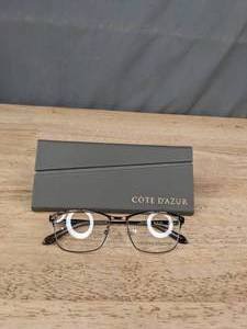 lot 85A image: New Cote Dazur Glasses Frames with Display Lenses  L