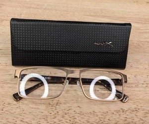 lot 160A image: NEW Wiley X WorkSight Mens Eyeglass Frames L