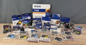lot 107 image: New Large Assortment of Epson Ink Cartridges R