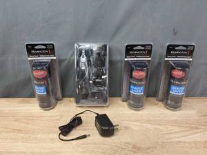 lot 89 image: Remington Chargeable Shaver and (3) Shaver Saver R