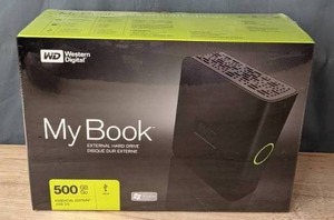 lot 22 image: NEW Western Digital My Book Essential Edition 500GB  R