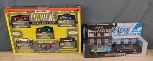 lot 49 image: NEW Matchbox Premiere Collection 5 Piece Corvette Set and Road Champs Collectibles Limited Edition 2 Piece Corvette Set  J
