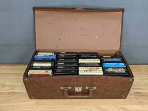 lot 249A image: A Collection of 8 Track Tapes Including Waylon Jennings, Kenny Rogers, Foghat and More  J