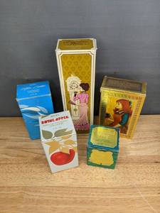 lot 102B image: Vintage AVON Cologne in Boxes J