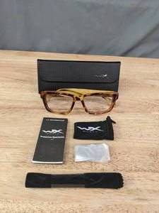 lot 132A image: New Wiley X Glasses with Display Frames  L