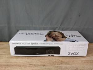 lot 223 image: ZVOX AV203 Accuvoice TV Speaker R