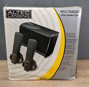 lot 217A image: Altec Lansing ATP3 Multimedia 3 Piece Speaker System R