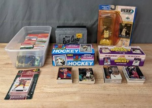 lot 53A image: Collection of Trading Cards and More NBA Basketball, NFL Football, NHL Hockey, NASCAR J