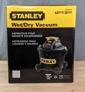lot 176A image: NEW Stanley 10 Gal. WetDry Vacuum R