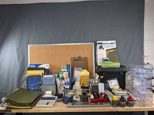 lot 359 image: An Variety of Office Supplies R