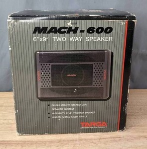 lot 281 image: Targa Mach-600 6 x 9 Two Way Speaker J