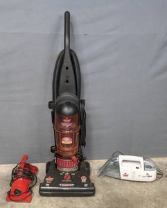 lot 287 image: Dirt Devil, Bissell Spot Lifter and Bissell Power Force Bagless Vacuum Cleaner R