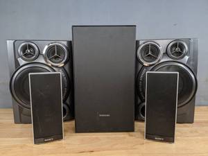 lot 307 image: Sony, Samsung and RCA Speakers  R