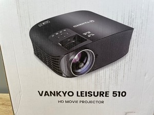 lot 48A image: Brand New VANKYO Leisure 510 HD Movie Projector, Video Projector with 230 Projection Size, LCD, Support 1080P O