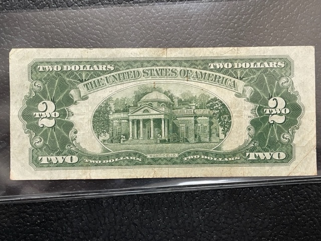 Red Seal $2 Bill