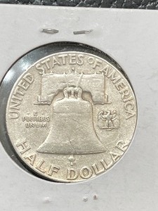 1951-S Franklin Half Dollar