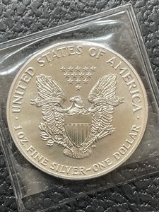 1990 American Eagle .999 Fine Silver