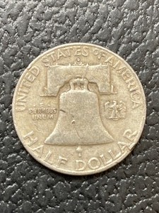 1958-D Franklin Half Dollar