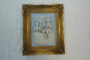 Vintage Plaster Picture