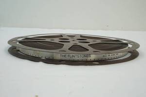 Flintstones Two Men On A Dinosaur  Movie Reel