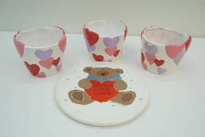 Ceramic Pots and Plate