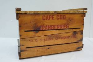 vintage wood box