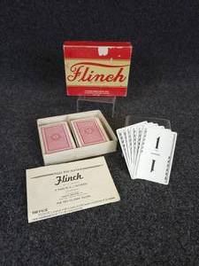 lot 611 image: 1938 Flinch Parker Brothers Inc Card Game