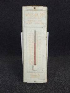 lot 439 image: Vintage CONOCO Vets Oil Co. Jackson, MN Thermometer