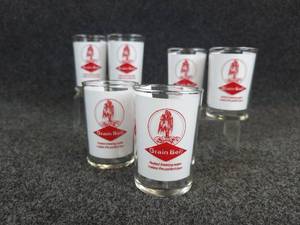 lot 469 image: (6) New Old Stock Grain Belt 8oz Beer Glasses