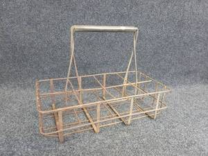 lot 513 image: Antique Oil Bottle Carrier