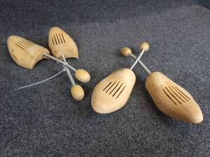lot 517 image: (2) Pairs of Vintage West German Shoe Stretchers
