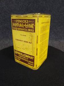 lot 509 image: S.B. Penick & Co. 1# Tea Can - The Worlds Botanical Drugs