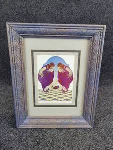 lot 521 image: Maxfield Parrish Framed Print The Fly-Away Horse