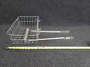 lot 590 image: Vintage ANDROCK Wire Bicycle Basket