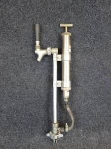 lot 601 image: Vintage Gold Star Tap Co. Beer Keg Tap w Spout