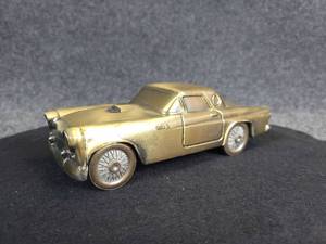 lot 597 image: 1955 FORD Thunderbird Metal Coin Bank - Made by Banthrico Inc. Chicago, IL