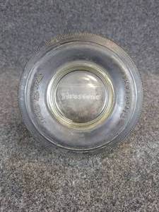 lot 596 image: Vintage Firestone Tire Ash Tray