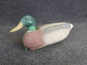 lot 529 image: Foam Duck Decoy with Plastic Head