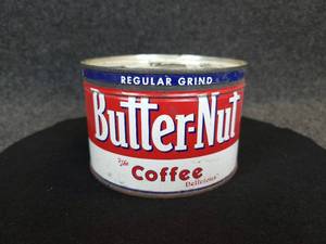 lot 548 image: Vintage 1# Butter-Nut Coffee Can - Omaha, NE