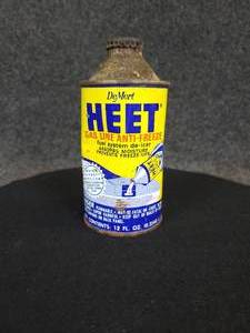 lot 608 image: Vintage Cone Top HEET Can
