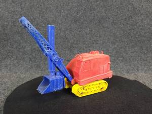 lot 619 image: Vintage AUBURN Rubber Toy Steam Shovel