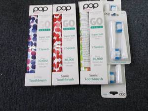 lot 21 image: Pop Sonic Set of 3 Portable Sonic T...