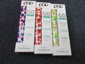 lot 24 image: Pop Sonic Set of 3 Portable Sonic T...
