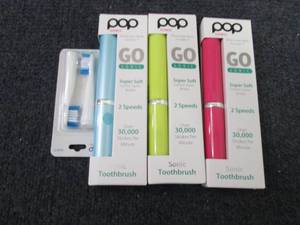 lot 74 image: Pop Sonic Set of 3 Portable Sonic T...